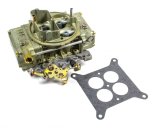 Holley 4160 Carburetors 0-9776 Carburetors, Model 4160, 450 cfm, 4-barrel, Square Bore, No Choke, Mechanical Secondaries, Single Inlet, Gold Dichromate, Straight-leg Booster, Each thumbnail 4