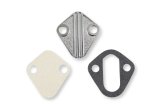 Holley Mechanical Fuel Pump Covers 12-813 Block-Off Plates, Steel, Chrome Plated, with Gaskets, Chevy, Chrysler, Big, Small Block, Ford, 385 Series, FE, Windsor, V8 Engines, Each thumbnail 3