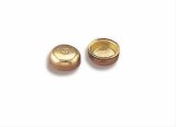 Holley Carburetor Metering Block Main Well Plugs 26-111-10 Plugs, Block, Well, 0.258 in. Diameter, Brass, Natural Finish, 10-piece, Set thumbnail 1
