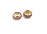Holley Carburetor Metering Block Main Well Plugs 26-111-10 Plugs, Block, Well, 0.258 in. Diameter, Brass, Natural Finish, 10-piece, Set thumbnail 2