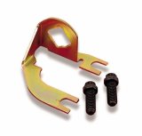 Holley Transmission Kickdown Brackets 20-45 Brackets, Steel, Gold Anodized, Chevy, Small Block, Each thumbnail 2
