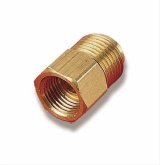 Holley Reducers 26-70 Fitting, Reducer, Inverted Flare to Inverted Flare, Straight, Brass, Natural, 5/8-18 in. Inverted Flare, 1/2-20 in. Inverted Flare, Each thumbnail 2