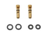 Holley Needle and Seat Assemblies 6-502-2 Carburetor Seats, Holley, Inlet Needle, Adjustable, Steel, 0.120 in. Seat, Center Hung Float, Gaskets, for 750 cfm or Larger Carb, Pair thumbnail 2