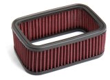 Holley Power Shot Air Filters 90633 Filter Elements, Holley, Shot, Rectangular, 6.50 in. Long, 4.50 in. Wide, 2.50 in. Tall, Cotton Gauze, Red, Oiled, for Hi-Tek, 64280, Each thumbnail 2