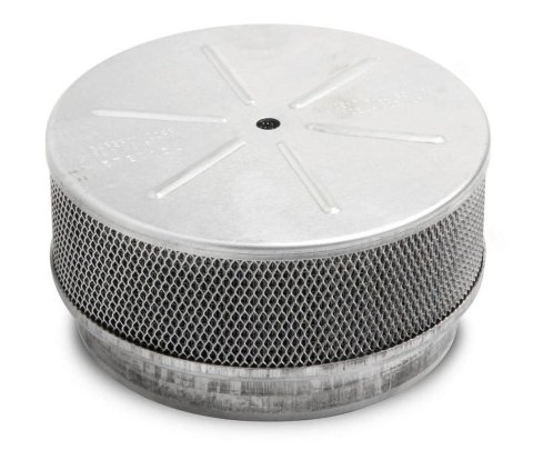 Holley Marine Flame Arrestors 720-11 Arrestor, Aluminum, Natural, 5.75 in. Diameter x 2.75 in. Overall Height, 5.125 in. Inlet, Each thumbnail 2