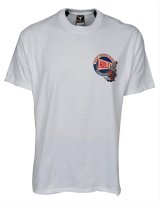 Holley Retro T-Shirt 10000-XXXLHOL T-Shirts, Retro, Short Sleeve, Cotton, White, Speed and Power Equipped Logo, Men's 3X-Large, Each thumbnail 1