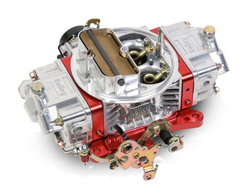 Holley Ultra Double Pumper Carburetors 0-76750RD Carburetors, Pumper, 750 cfm, 4-barrel, Square Bore, Electric Choke, Mechanical Secondaries, Dual Inlet, Red and Polished Finish, Each thumbnail 2