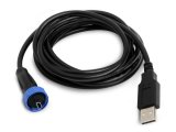 Holley EFI System USB Cables 558-409 Fuel Injection Components, EFI, Sealed Data Cable, 7 ft. Long, for Avenger HP, Dominator Systems, Each thumbnail 1