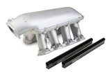 Holley EFI LS Hi-Ram Intake Manifolds 300-117 Manifolds, EFI, Hi-Ram, Rectangular Port Head, Multi-port, 105mm Bore, Aluminum, Satin Finish, Fuel Rails, Chevy, 6.0L, 6.2L, Each thumbnail 8