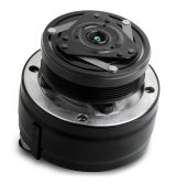 Holley R4 Air Conditioning Compressors 199-100 Compressors, Light Type, Aluminum, Black, Clutch, Serpentine Pulley, Each thumbnail 1