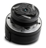 Holley R4 Air Conditioning Compressors 199-100 Compressors, Light Type, Aluminum, Black, Clutch, Serpentine Pulley, Each thumbnail 2