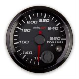 Holley EFI Analog Display Gauges 553-128 Gauges, EFI, Coolant Temp, 120-260 psi, Analog, Electric Sending Unit, 2 1/16 in. Diameter, Full Sweep, Lighted, Black Face, Red Needle, Each thumbnail 4