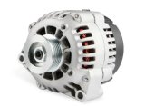 Holley High-Amp Alternators 197-300 Alternators, High-amp, DR44G Style, Cast Aluminum, Natural Finish, Serpentine Pulley, 105 amps, 12V, Internal Regulator, Chevy, 4.8-7.0L, Each thumbnail 3