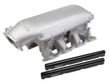 Holley EFI LS Mid-Rise Intake Manifolds 300-127 Manifolds, EFI, Mid-Rise, Cathedral Port Head, Multi-port, 105mm Bore, Standard Deck, Aluminum, Satin Finish, Chevy, 4.8-6.0L, Each thumbnail 2