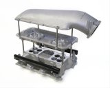 Holley EFI LS Mid-Rise Intake Manifolds 300-127 Manifolds, EFI, Mid-Rise, Cathedral Port Head, Multi-port, 105mm Bore, Standard Deck, Aluminum, Satin Finish, Chevy, 4.8-6.0L, Each thumbnail 6