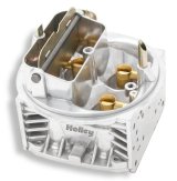 Holley Carburetor Main Bodies 134-352 Components, Body, Model 4150, 0-83670, Replacement, 670 cfm, Aluminum, Dichromate, Straight-Leg Boost, Gaskets, Brass Air Bleeds, Each thumbnail 3