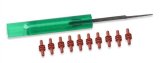 Holley EFI Pin Extraction Tools 567-101 Tools, EFI, Steel Tool, Zinc Plated, Plastic Handle, Green Color, for Metripack/GT Connectors, with 10 Connector Plugs, Each thumbnail 3
