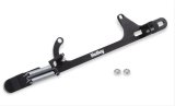 Holley Throttle Cable Brackets 20-266 Brackets, Billet Aluminum, Black Anodized, Carburetor Base Mount, GM Square End Style Cable, Model 4500 Series, Each thumbnail 3