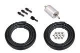 Holley EFI Fuel System Plumbing Kits 526-10 Pump Kits, EFI, 3/8 in. Diameter Rubber Hose, 40 ft. Length, Mounting Clamps, Black Anodized Aluminum Fittings, Kit thumbnail 2
