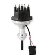 Holley EFI Dual-Sync Distributors 565-208 Distributors, EFI, Dual-Sync, Hall Effect, Computer-controlled, Male/HEI, Black Cap, Shiny Housing, Chrysler, Dodge, Plymouth, 4.5-5.9L, Each thumbnail 4