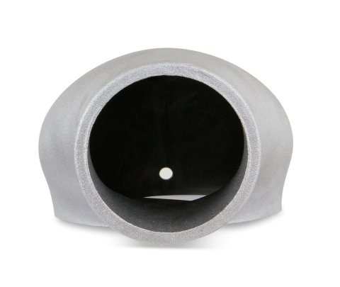 Holley EFI Carburetor Hats 120-230 Supercharger Enclosures, Hat, Aluminum, Natural, 5.125 in. Diameter, 3.97 in. Tall, Each