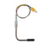 Holley EGT Probes 554-175 Data Acquisition Components, EFI, Probe, 90 Degree, Open End Tip, 18.5 in Harness, 1/4 in. Probe, Stainless Wire Cover, Each thumbnail 2