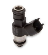 Holley Sniper EFI Fuel Injectors 522-361S Injectors, EFI, 36 lbs/hr., Tri-cone Spray, USCAR Plug, EV6 Body, 12V Saturated, 1.86 in. Seat Height, High Impedance, 12.2 ohms, Each thumbnail 3
