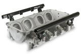 Holley LS Modular Lo-Ram EFI Intake Manifolds 300-670 Manifolds. Modular, EFI, Base Only, Rectangular Port Head, Mulit-port, Cast Aluminum, Satin Finish, Chevy, 6.0L, 6.2L, Each thumbnail 3