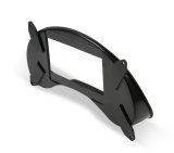 Holley EFI 6.86 in. Pro Dash Bezels 553-432 Panels, EFI, Bezel, 5/32 Thick, ABS Material, Black Matte Finish, Chevy, S10, S10 Blazer, GMC, S15, Jimmy, Sonoma, Each thumbnail 2