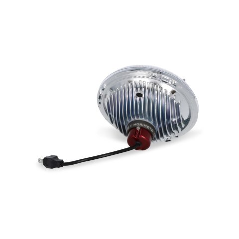 Holley RetroBright LED Headlights LFRB155 Headlight Conversion, RetroBright, Style, Sealed Beam, 7 in. Round Housing, Modern White, High and Low Beam, 5,700K, Bulb Included, Each thumbnail 3