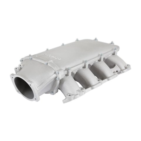 Holley EFI LT1 Gen V Ultra Lo-Ram Intake Manifolds 300-716BK Manifolds, EFI, LT1, V, Lo-Ram, Multi-port Injection, 105mm Bore, Standard Deck, Aluminum, Black Finish, Chevy, 5.3L, 6.2L, Each
