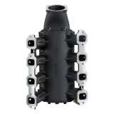 Holley EFI LT1 Gen V Lo-Ram Intake Manifolds 300-718BK Manifolds, EFI, LT1, V, Lo-Ram, Multi-port Injection, 105mm Bore, Standard Deck, Aluminum, Black Finish, Chevy, 5.3L, 6.2L, Each thumbnail 2