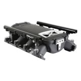 Holley EFI LT1 Gen V Ultra Lo-Ram Intake Manifolds 300-719BK Manifolds, EFI, LT1, V, Lo-Ram, Burst Panel Flange, Multi-port Injection, 105mm Bore, Aluminum, Black, Chevy, 5.3L, 6.2L, Each thumbnail 4