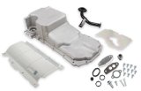 Holley GM Gen V LT Retrofit Oil Pans 302-21 Pan, Engine Swap, Aluminum, Natural, 6.1 Quarts, Retrofit, Chevrolet, Engines, Each thumbnail 2