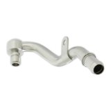 Holley Heater Hose Adapters 300-901 Adapters, Hose, Steel, Zinc Plated, Barb, Fitting, O-ring, with Hardware, for High Mount Accessory Drive, Ford, 7.3L, Each thumbnail 2