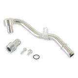 Holley Heater Hose Adapters 300-901 Adapters, Hose, Steel, Zinc Plated, Barb, Fitting, O-ring, with Hardware, for High Mount Accessory Drive, Ford, 7.3L, Each thumbnail 3