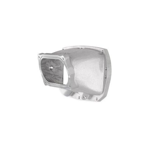 Holley EFI Coyote Throttle Body Adapters 300-924 Adapter, 150mm x 66mm, Aluminum, Natural, For Ultra Lo-Ram Front Feed Manifold, Ford, Coyote, Each