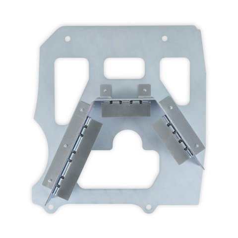 Holley Ford 7.3L Godzilla Oil Pan Baffles 302-105 Baffles, Replacement, Steel, Zinc Plated, Hinge Door Design, for 20-320, 320BK, 20-340, 340BK, Godzilla, Each thumbnail 1