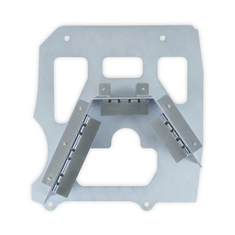 Holley Ford 7.3L Godzilla Oil Pan Baffles 302-105 Baffles, Replacement, Steel, Zinc Plated, Hinge Door Design, for 20-320, 320BK, 20-340, 340BK, Godzilla, Each thumbnail 2