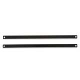 Holley Fuel Cell Mounting Straps 19-223 Mounts, Steel Straps, 1/8 in. Thick, Black, E-coated, Rubber Isolator Strips, Hardware included, for 20 Gallon Cell, Kit thumbnail 6