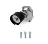 Holley Billet Tensioner Assemblies 97-268 Accessory Belt Tensioners, Assembly, Aluminum, Natural Finish, Smooth Pulley, Black, for GM LT5 Power Steering Only, Chevy, 6.2L, Each thumbnail 1