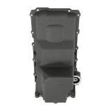 Holley Retrofit Engine Oil Pans for GM LS Engines 302-4BK Pans, Retrofit, Swap, Rear Sump, Wet Style, 5.6 Quarts, Aluminum, Black Finish, Chevy, GMC, 4.8L, 5.3L, 5.7L, 6.0L, 6.2L, 7.0L, Each thumbnail 1
