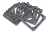 Holley Carburetor Base Plate Gaskets 200037 Mounting Gaskets, Composite, 4-barrel, Dominator, Open Center, Set of 10 thumbnail 1
