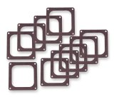 Holley Carburetor Base Plate Gaskets 200037 Mounting Gaskets, Composite, 4-barrel, Dominator, Open Center, Set of 10 thumbnail 2