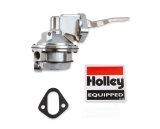 Holley Mechanical Fuel Pumps 12-460-11 Pumps, Mechanical, 110 gph, 6.5-8 psi, Aluminum, Silver, 3/8 in. NPT, Female Thread, Inlet and Outlet, Ford, 429ci, 460ci, Each thumbnail 2