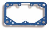Holley Fuel Bowl Gaskets 108-92-2 Carburetor Gaskets, Bowl, Primary, Buna Rubber, Blue, Non-Stick, Model 2300, 4150, 4160, 4165, 4175, No Computer Controlled, Pair thumbnail 2