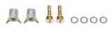 Holley Accelerator Pump Discharge Nozzles 121-42 Carburetor Nozzles, Nozzles, Aluminum, Tube Type, 0.042 in. Nozzle Size, Gaskets, Screws Included, Pair thumbnail 3