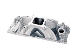 Holley Strip Dominator Intake Manifolds 300-5 Manifolds, Dominator, Standard Deck, Single 4150 Flange, 4,500-8,500 RPM, Aluminum, Natural, Rectangle Port Head, Chevy, 396-454ci, Each thumbnail 1