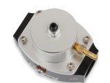 Holley Dominator Billet Fuel Pressure Regulators 12-848 Regulators, Billet, 15-65 psi, Inline, Return Style, -10 AN Inlet and Outlet, -8 AN Return, Black Finish, Bracket, Each thumbnail 5