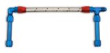 Holley Fuel Lines 34-45 Lines, Braided Flex, Stainless, Aluminum, Red/Blue Fittings, -6 AN Male, -6 AN Female, Ultra 4150HP thumbnail 2